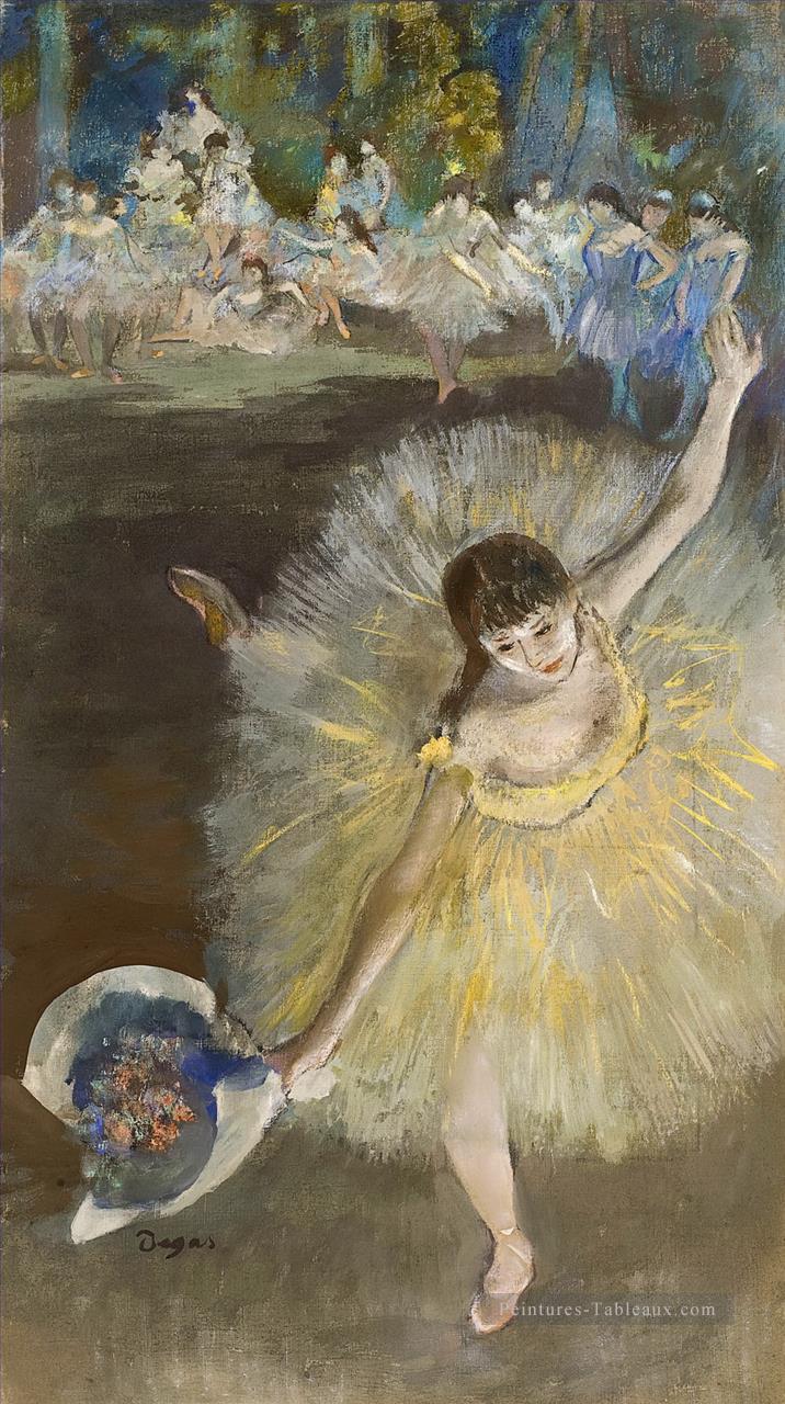 Finition de l’arabesque Edgar Degas Peintures à l'huile